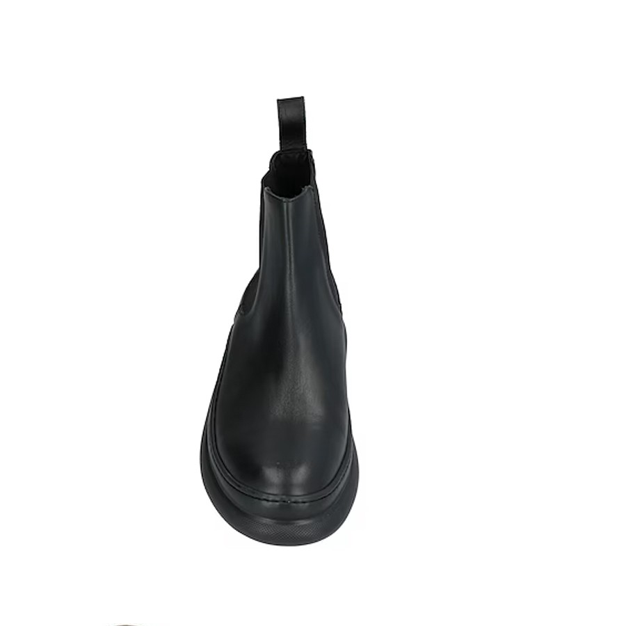 Stokton Chelsea boots with black leather elastic
