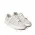 scarpa uomo BARRACUDA DENVER in camoscio bianco ghiaccio