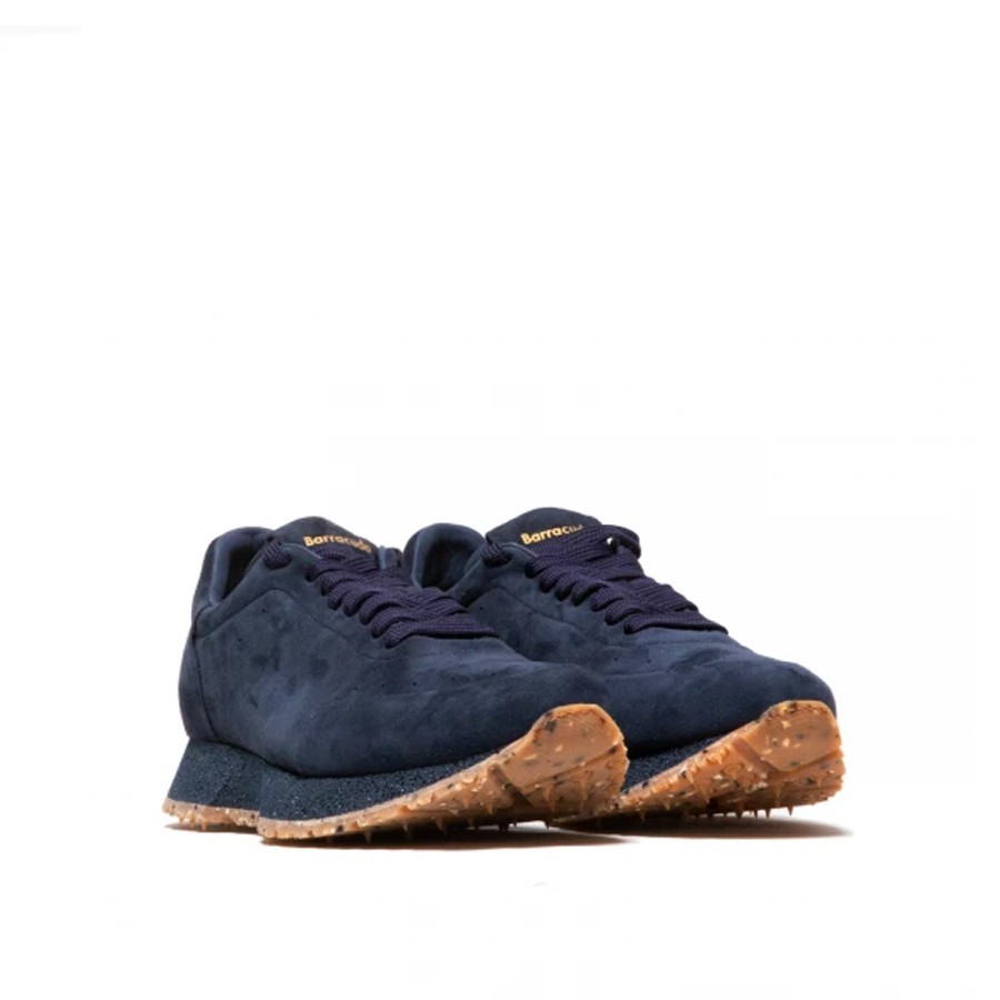 scarpa uomo BARRACUDA NEW ROCKET in camoscio blu