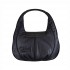 Borbonese borsa Hobo small Cottage tessuto OP nero