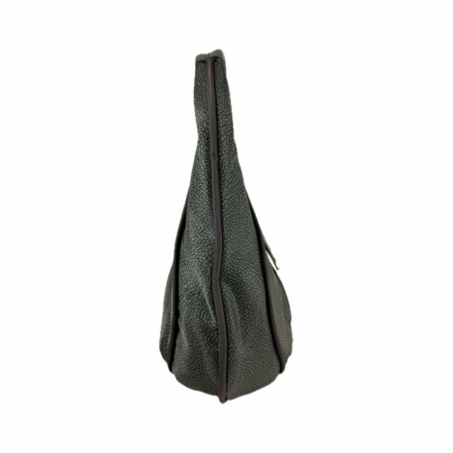 Borbonese Hobo bag small Cottage OP fabric laurel