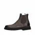 PANTANETTI Men's mocha leather side elastics