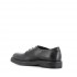PANTANETTI Derby man in black detavelled leather