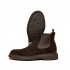 PANTANETTI Men's ankle boot with side elastics in brown suede
