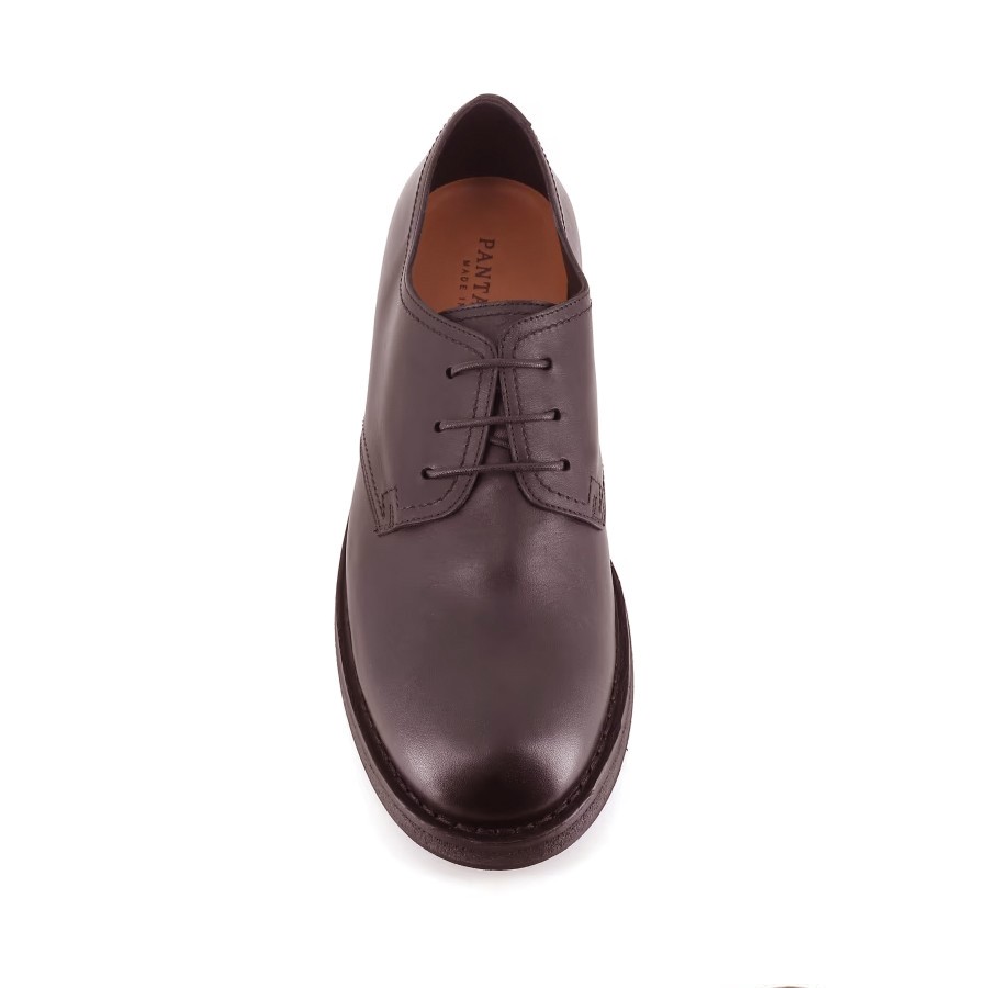 PANTANETTI Stivaletto uomo con elastici laterali in camoscio brown
