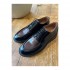 PANTANETTI Derby woman black/moorre brushed leather