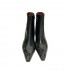 Roberto Festa INGA Black lamb ance soals with medium heel