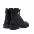 VIA ROMA 15 Black leather amphibian