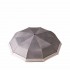 Borbonese mini open close umbrella in natural Chantilly fabric