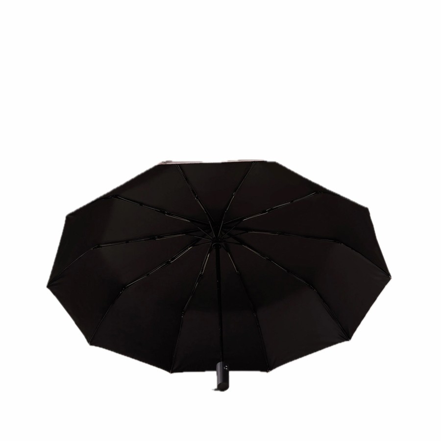 Borbonese mini open close umbrella in natural Chantilly fabric