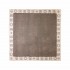 Borbonese foulard twill seta Oplogo outline chantilly cream