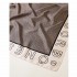 Borbonese foulard twill seta Oplogo outline chantilly cream