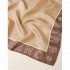Borbonese foulard twill seta Oplogo outline mauve