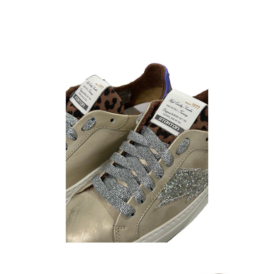 Stokton women's sneaker Power BOLT Gold