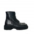PANTANETTI women's amphibiet with zip and leather lace black