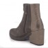 Elvio Zanon tronchetto donna g2002X colore grigio metallizzato palteau