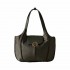 Borbonese borsa shopping large Cottage tessuto OP alloro