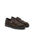 FRATELLI ROSSETTI Mocassino uomo in suede antracite