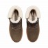 Timberland stivale donna Stone Street 6 inch Wheat Mid Warm Lined Dark Brown