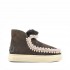 Mou eskimo sneaker Bold glitter logo Mocha