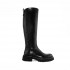 Guglielmo Rotta women's WARTH leather boot with black zip
