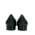 TUSCAN SOCKS women's ballerina in black leather
