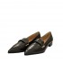 CALZAIUOLI TOSCANI ballerina da donna in pelle marrone