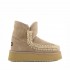 Mou eskimo platform boot suede camel CAM