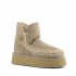 Mou eskimo platform boot suede camel CAM