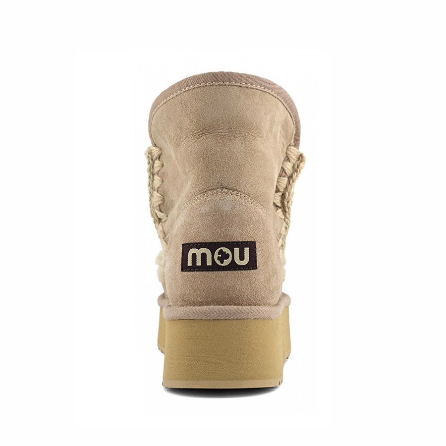 Mou eskimo platform boot suede camel CAM