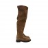 Roberto Festa stivale alto LUZ in suede beige