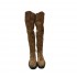 Roberto Festa stivale alto LUZ in suede beige