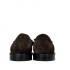 TUSCAN SOCKS women's brown suede moccasin