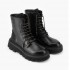 Stokton Black Amphibian with rhinestone and glitter laces