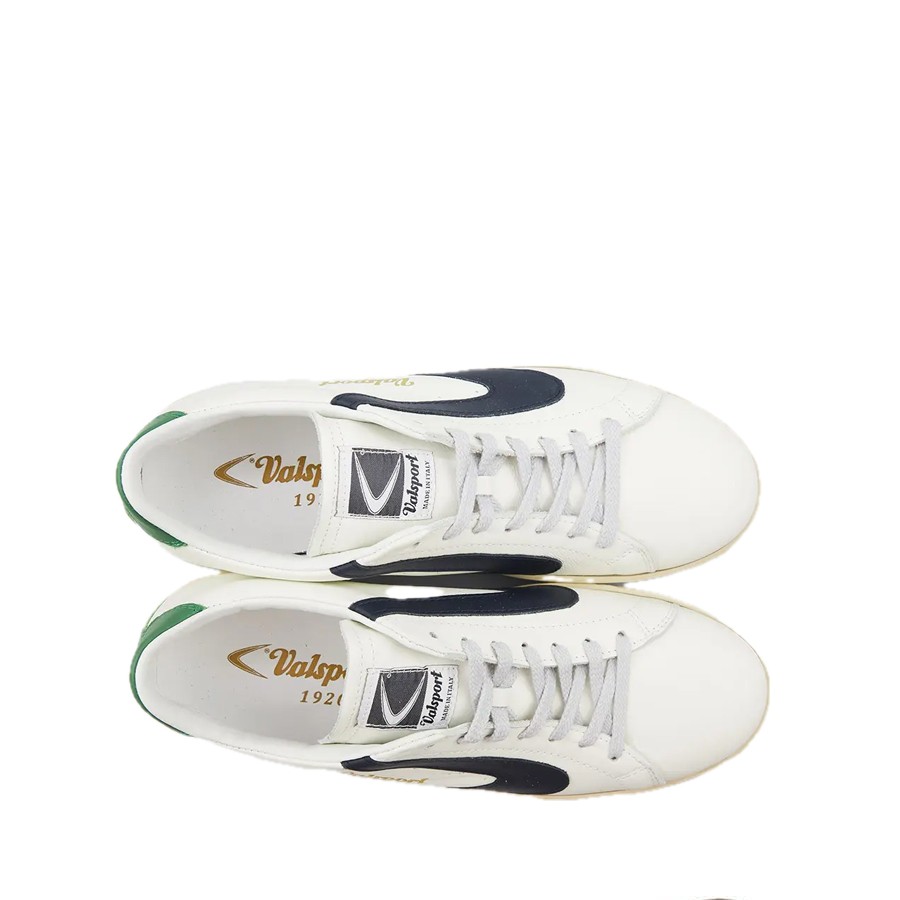 VALSPORT 1920 - Tournament Mix Leather White Blue Flag