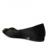 Roberto Festa ballerina KENDA in black suede with gold buckle