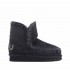 Mou eskimo 18 tronchetto donna montone Glitter logo nero Bkbk