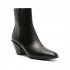 Roberto Festa ALLYK medium heel ankle boot in black leather