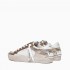 Crime London sneakers SK8 Deluxe Platinum glam