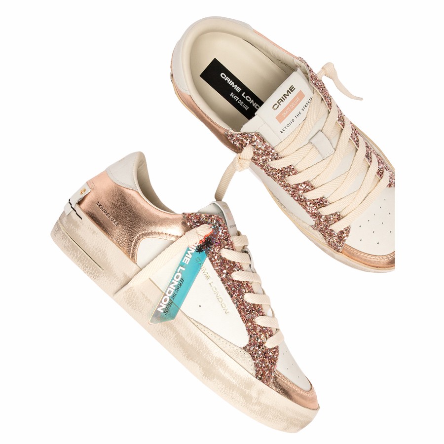 Crime London sneakers SK8 Deluxe Sweet like Honey