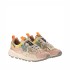 Flower mountain Yamano 3 woman suede pink white military 3M16