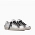 Crime London sneakers SK8 Deluxe silver Glam