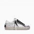 Crime London sneakers SK8 Deluxe silver Glam