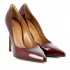 Tiffi scarpa donna decolte tacco 10 cm pelle vernice n70/100
