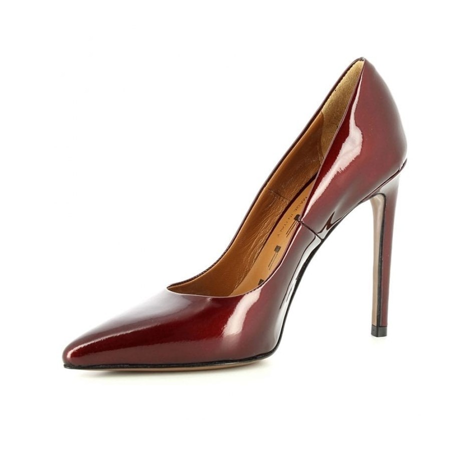 Tiffi scarpa donna decolte tacco 10 cm pelle vernice n70/100