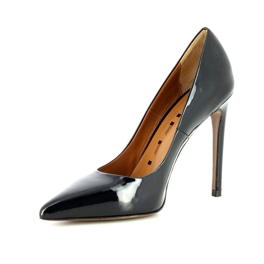 Tiffi scarpa donna decolte tacco 10 cm pelle vernice n70/100