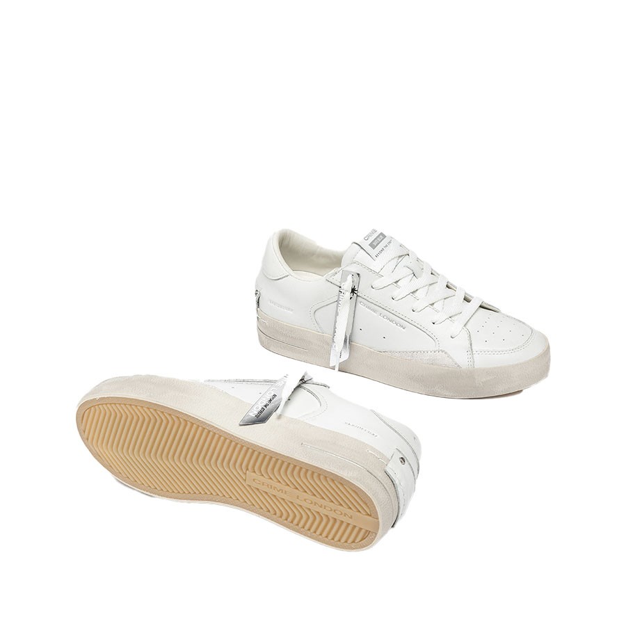 Crime London sneakers SK8 Deluxe Vanilla white