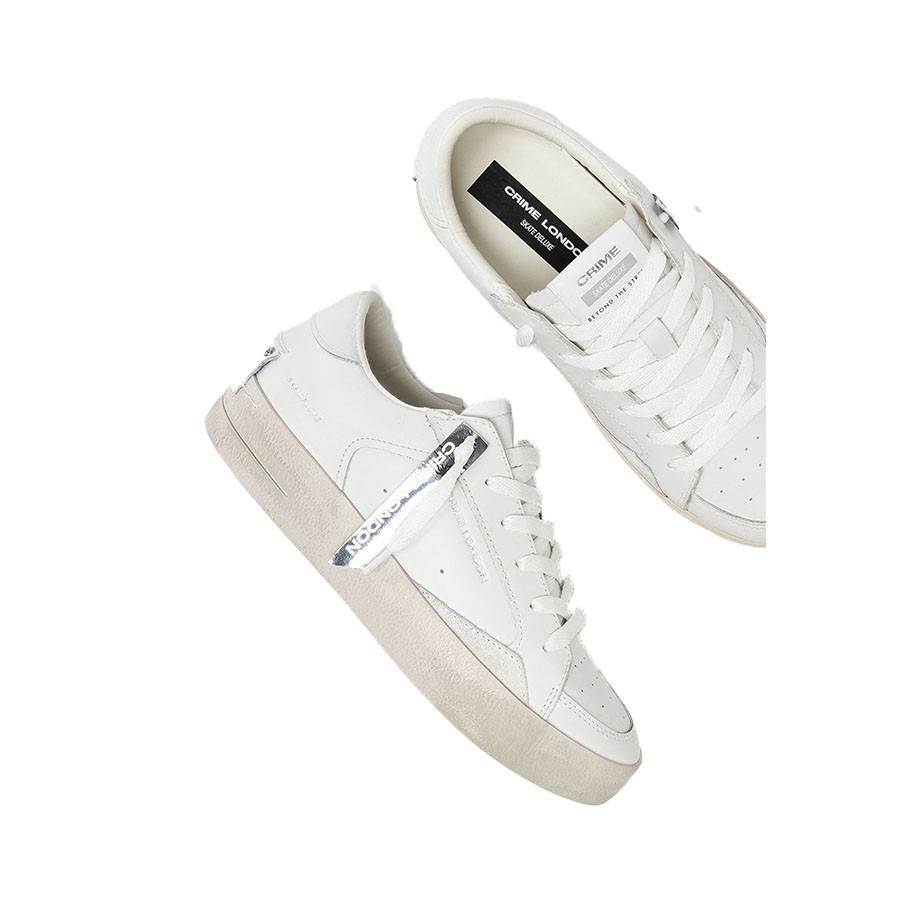 Crime London sneakers SK8 Deluxe Vanilla white