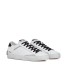 Crime London sneakers uomo DISTRESSED BIANCO-NERO