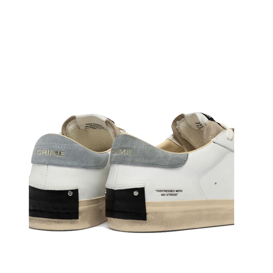 Crime London sneakers uomo  DISTRESSED 2.0 STONE GREY